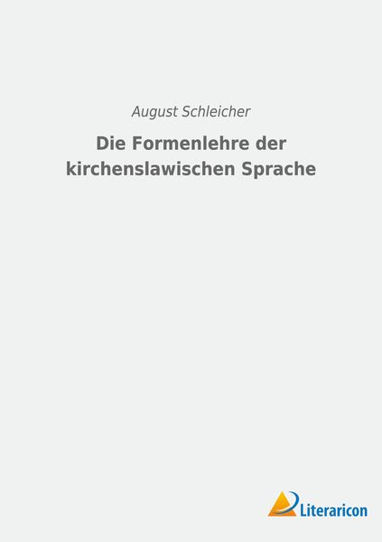 Produktbild: Die Formenlehre der kirchenslawischen Sprache