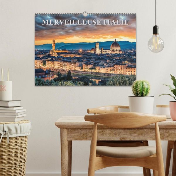 Produktbild: Merveilleuse Italie (Calendrier mural 2026 DIN A3 vertical), CALVENDO calendrier mensuel