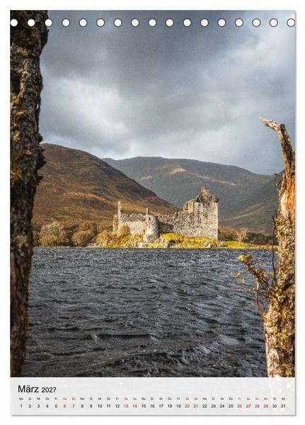Produktbild: Schottland - Isle of Skye & Umgebung (Tischkalender 2027 DIN A5 hoch), CALVENDO Monatskalender