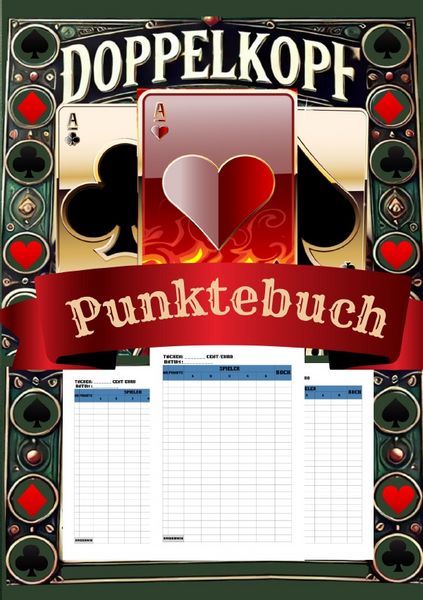 Produktbild: Doppelkopf Punkteheft
