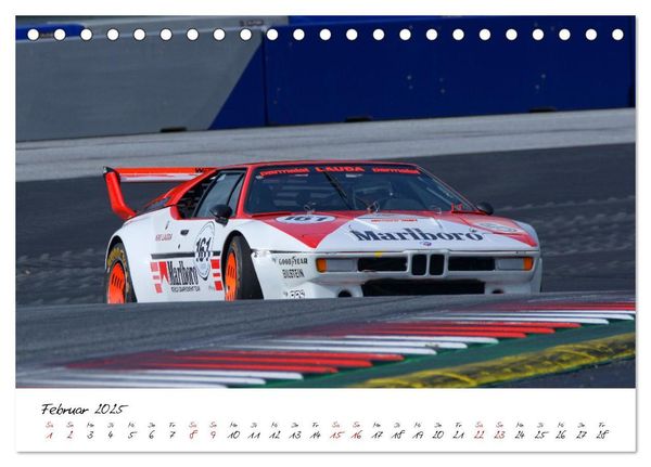 Produktbild: BMW M1 Procar (Tischkalender 2025 DIN A5 quer), CALVENDO Monatskalender