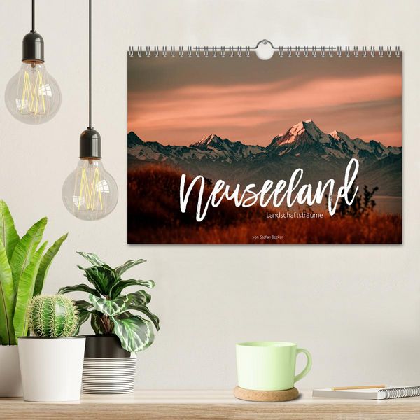 Produktbild: Neuseeland - Landschaftstr&auml;ume (Wandkalender 2026 DIN A4 quer), CALVENDO Monatskalender