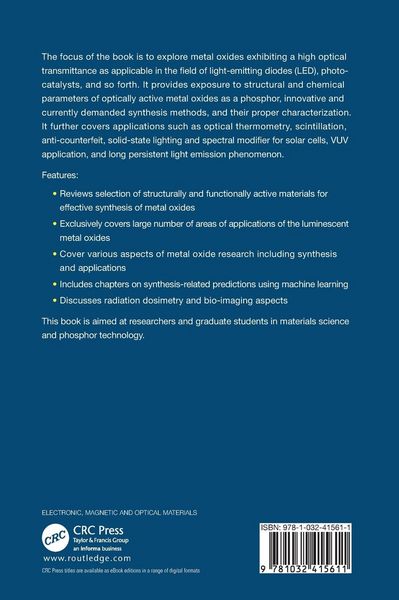 Produktbild: Luminescent Metal Oxides