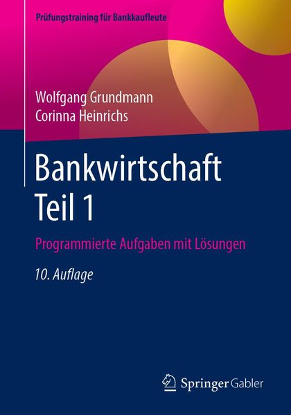 Produktbild: Bankwirtschaft Teil 1