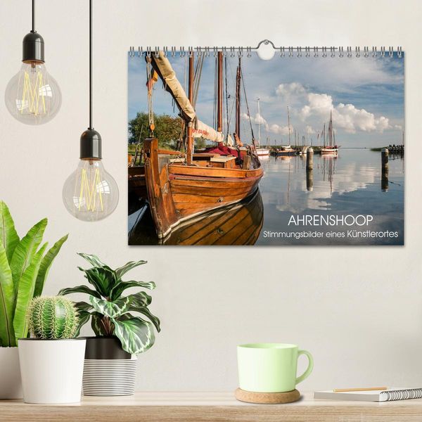 Produktbild: Ahrenshoop - Stimmungsbilder eines K&uuml;nstlerortes (Wandkalender 2026 DIN A4 quer), CALVENDO Monatskalender