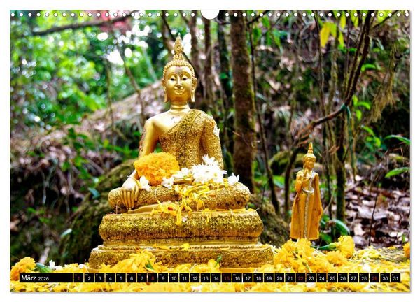 Produktbild: Thailand - Ein bezauberndes K&ouml;nigreich (Wandkalender 2026 DIN A3 quer), CALVENDO Monatskalender