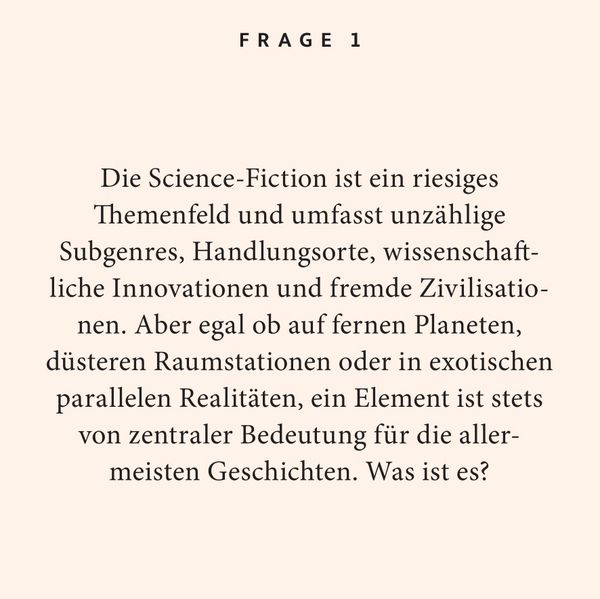 Produktbild: Science-Fiction-Quiz