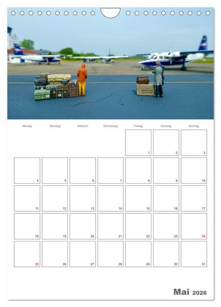 Produktbild: Wangerooge - Gl&uuml;cksort f&uuml;r Gro&szlig; und Klein (Wandkalender 2026 DIN A4 hoch), CALVENDO Monatskalender