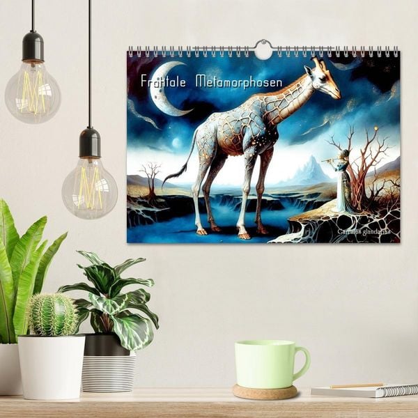 Produktbild: Fraktale Metamorphosen (Wandkalender 2027 DIN A4 quer), CALVENDO Monatskalender