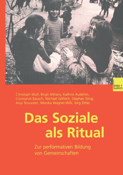 Produktbild: Das Soziale als Ritual