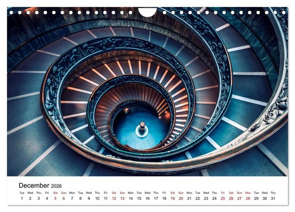 Produktbild: Wonders of Rome (Wall Calendar 2026 DIN A4 landscape), CALVENDO 12 Month Wall Calendar