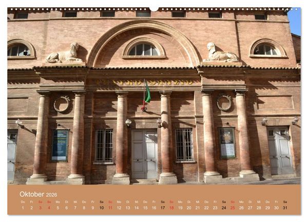 Produktbild: Urbino - Ein Spaziergang durch die Renaissance-Stadt in den Marken (Wandkalender 2026 DIN A2 quer), CALVENDO Monatskalender