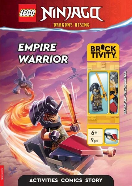 Produktbild: LEGO&reg; NINJAGO&reg;: Empire Warrior Activity Book (with Dragon Hunter minifigure and Speeder mini-build)