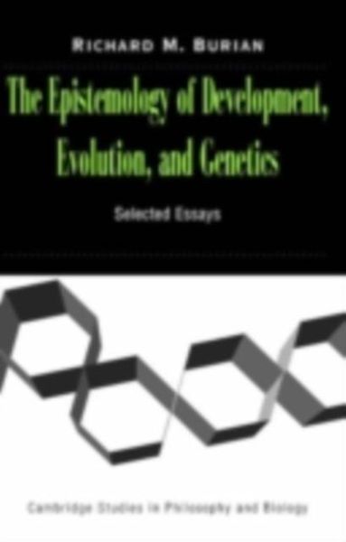Produktbild: Epistemology of Development, Evolution, and Genetics