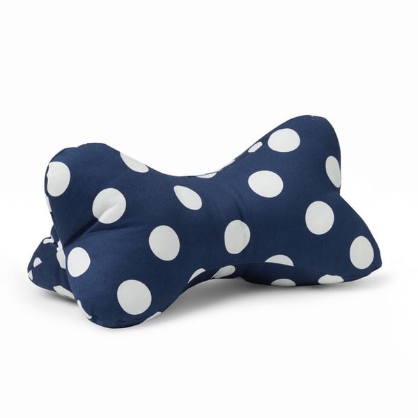 Leseknochen "Polka Dots", blau
