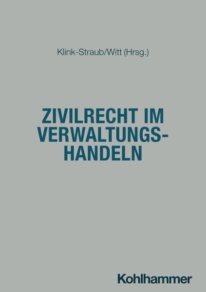 Produktbild: Zivilrecht im Verwaltungshandeln