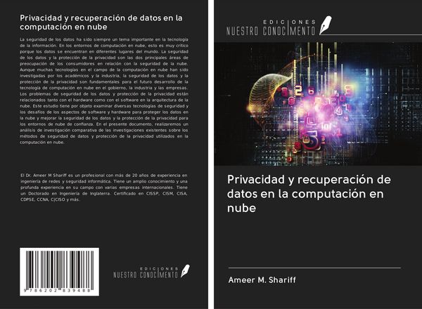 Produktbild: Privacidad y recuperaci&oacute;n de datos en la computaci&oacute;n en nube