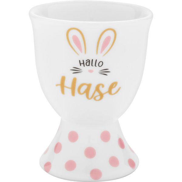 Eierbecher-Set Motiv 'Hallo Hase'