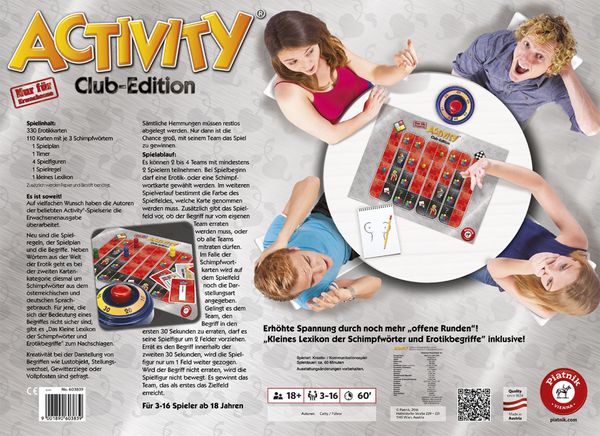 Produktbild: Activity, Club-Edition (Spiel)
