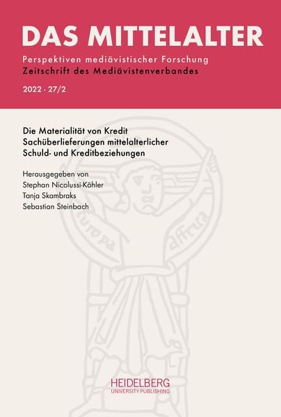 Produktbild: Das Mittelalter. Perspektiven medi&auml;vistischer Forschung : Zeitschrift... / 2022, Band 27, Heft 2