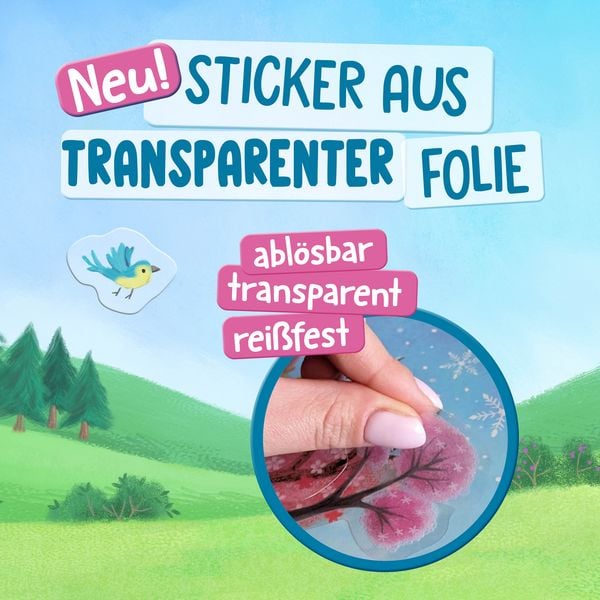 Produktbild: Stickern ohne Ende - Die vier Jahreszeiten
