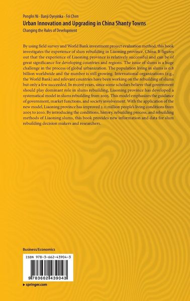 Produktbild: Urban Innovation and Upgrading in China Shanty Towns