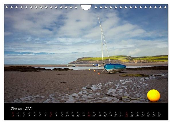 Produktbild: Wales - Pembrokeshire Coast Path (Wandkalender 2026 DIN A4 quer), CALVENDO Monatskalender