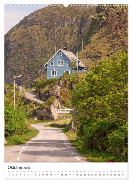 Produktbild: Norwegen - Perle des Nordens (Wandkalender 2026 DIN A2 hoch), CALVENDO Monatskalender