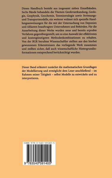 Produktbild: Handbuch zur Erkundung des Untergrundes von Deponien und Altlasten