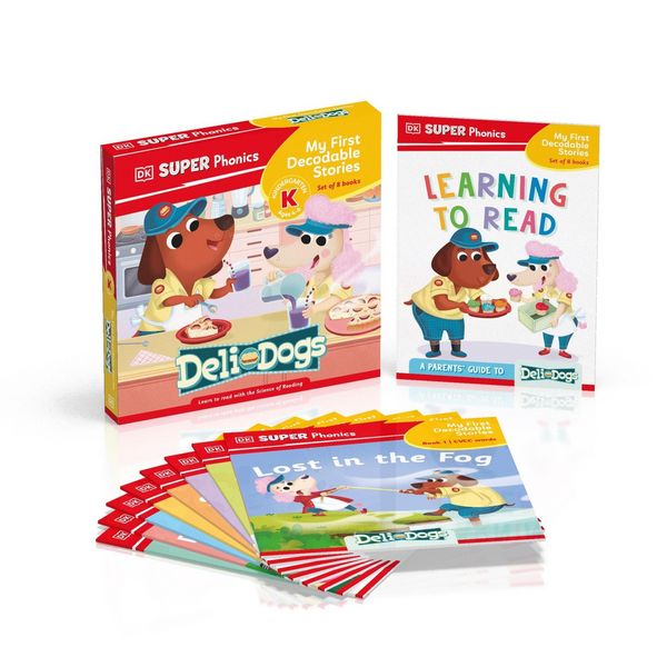 Produktbild: DK Super Phonics My First Decodable Stories Deli Dogs