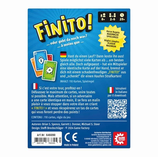 Produktbild: Game Factory Finito