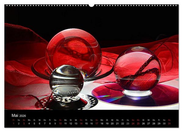 Produktbild: Licht und Glas - Neue Fotoimpressionen (hochwertiger Premium Wandkalender 2026 DIN A2 quer), Kunstdruck in Hochglanz