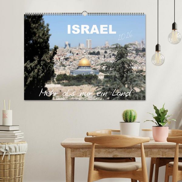 Produktbild: ISRAEL - Mehr als nur ein Land 2026 (Wandkalender 2026 DIN A2 quer), CALVENDO Monatskalender