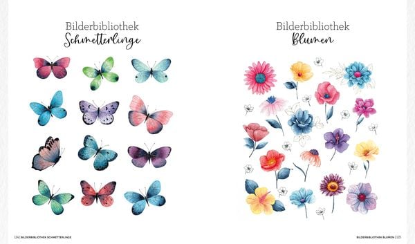 Produktbild: Watercolor&nbsp;&ndash; Fabelhafte Bl&uuml;tenwelten