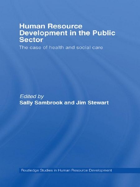 Produktbild: Human Resource Development in the Public Sector
