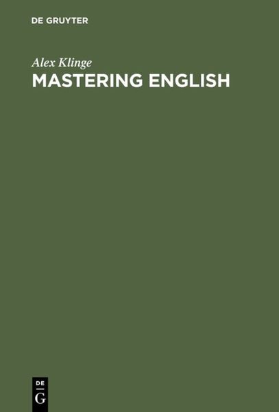 Produktbild: Mastering English