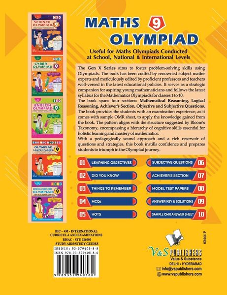 Produktbild: International Maths Olympiad - Class 9(With OMR Sheets)