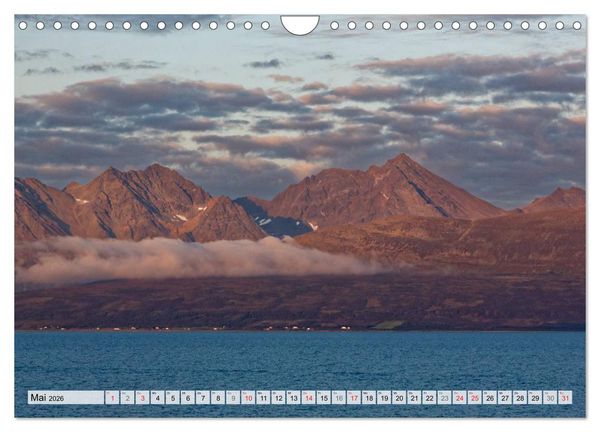 Produktbild: Hurtigruten - Faszination Natur (Wandkalender 2026 DIN A4 quer), CALVENDO Monatskalender