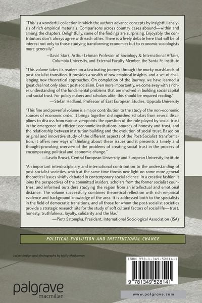 Produktbild: Creating Social Trust in Post-Socialist Transition