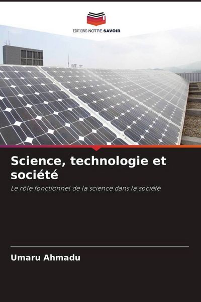 Produktbild: Science, technologie et soci&eacute;t&eacute;