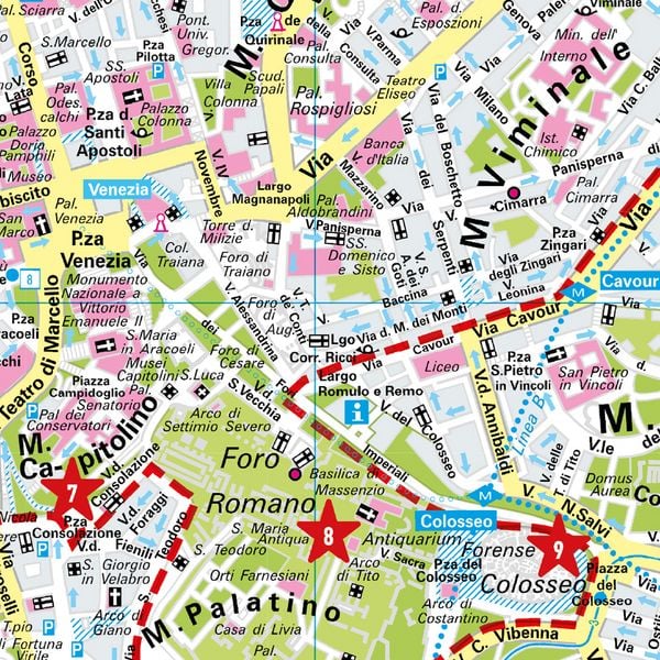 Produktbild: MARCO POLO Cityplan Rom 1:12.000