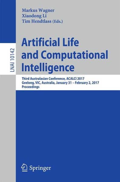 Produktbild: Artificial Life and Computational Intelligence