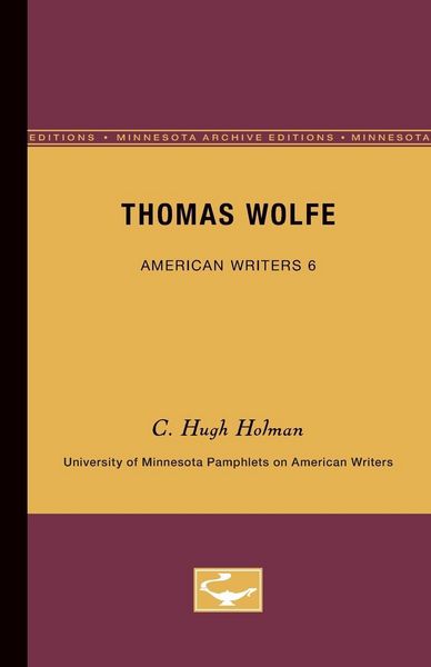 Produktbild: Thomas Wolfe - American Writers 6