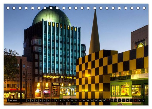 Produktbild: Hannover 2026 (Tischkalender 2026 DIN A5 quer), CALVENDO Monatskalender