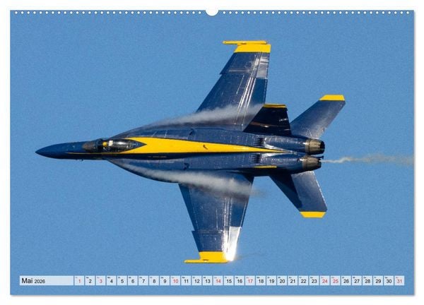 Produktbild: Milit&auml;rjets aus aller Welt (Wandkalender 2026 DIN A2 quer), CALVENDO Monatskalender