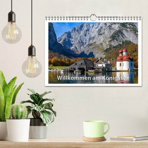 Produktbild: Willkommen am K&ouml;nigssee (Wandkalender 2026 DIN A4 quer), CALVENDO Monatskalender