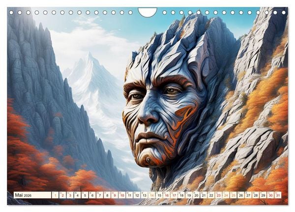Produktbild: Berg Charaktere (Wandkalender 2026 DIN A4 quer), CALVENDO Monatskalender