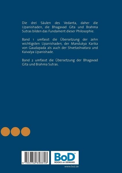 Produktbild: Die drei S&auml;ulen des Vedanta