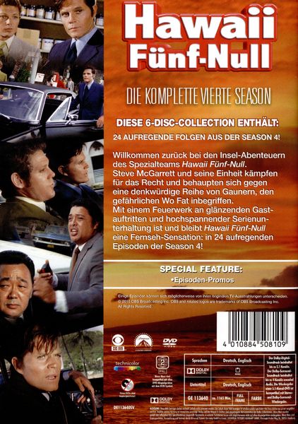 Produktbild: Hawaii F&uuml;nf-Null - Season 4 [6 DVDs]