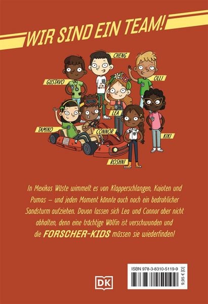 Produktbild: Ein Fall f&uuml;r die Forscher-Kids 11. Flucht vor dem Sandsturm